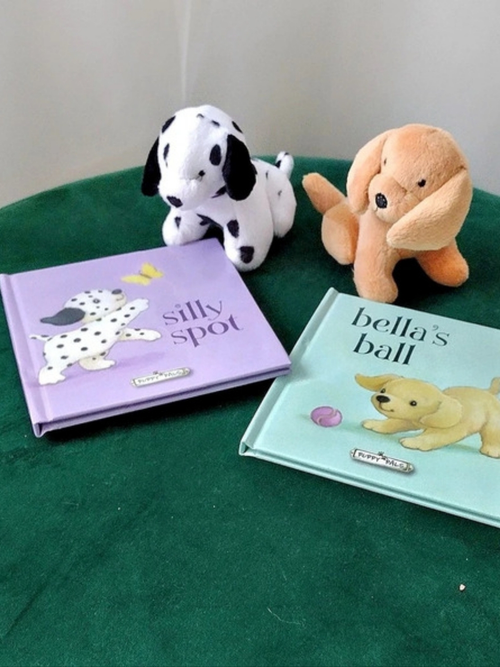 Puppy Pals Silly Spot and Bella's Ball Books & Plush Dog Set